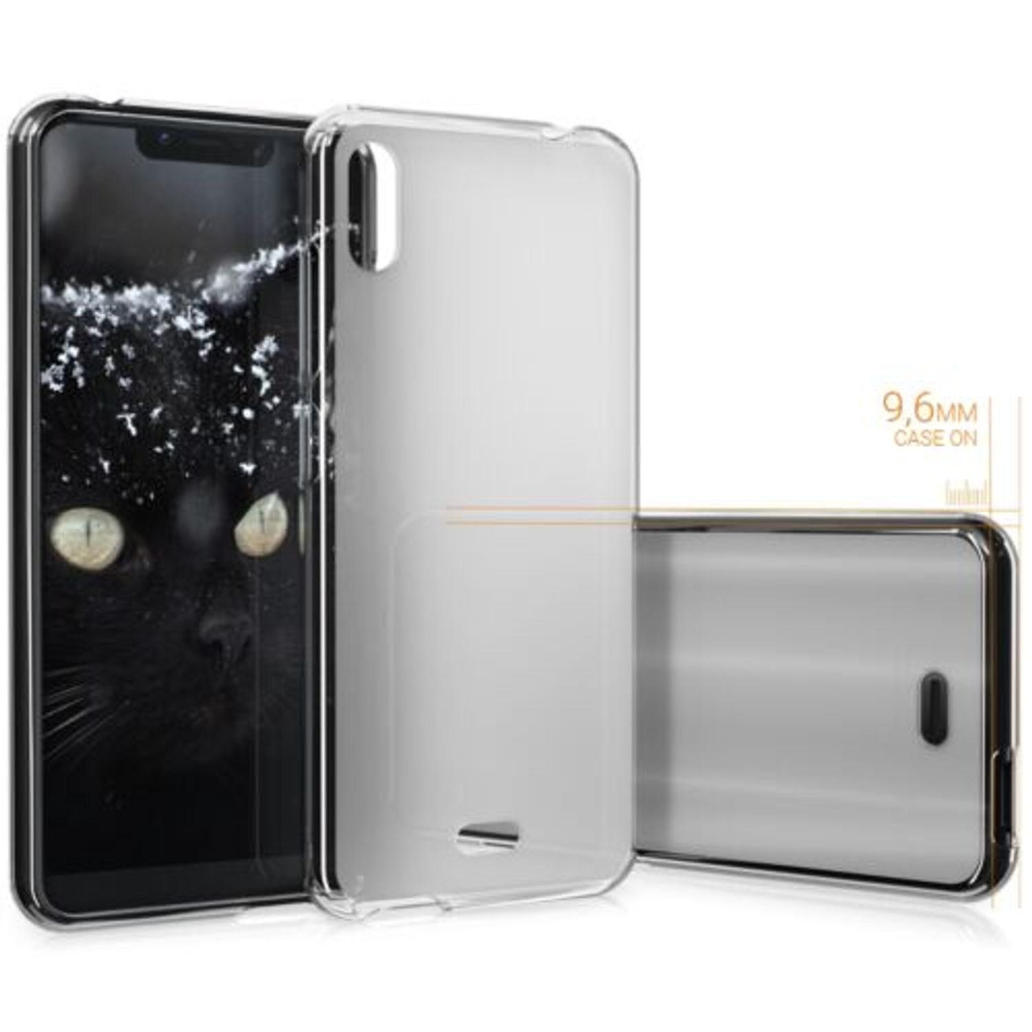 Husa pentru Wiko View 2 Go, Silicon, Transparent, 46285.03 fotografia produsului View 4 L