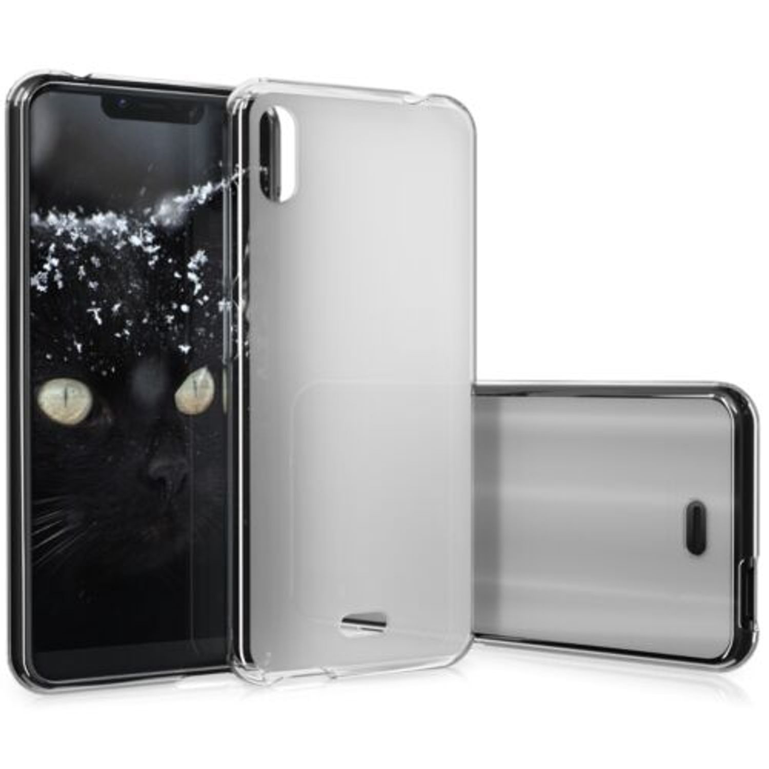 Husa pentru Wiko View 2 Go, Silicon, Transparent, 46285.03 fotografia produsului View 7 L