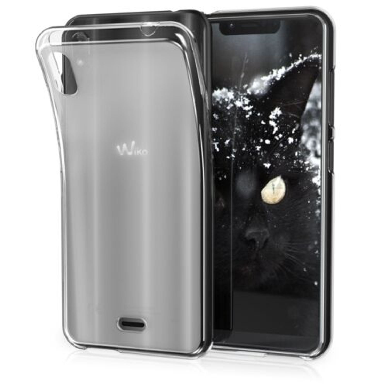 Husa pentru Wiko View 2 Go, Silicon, Transparent, 46285.03 fotografia produsului