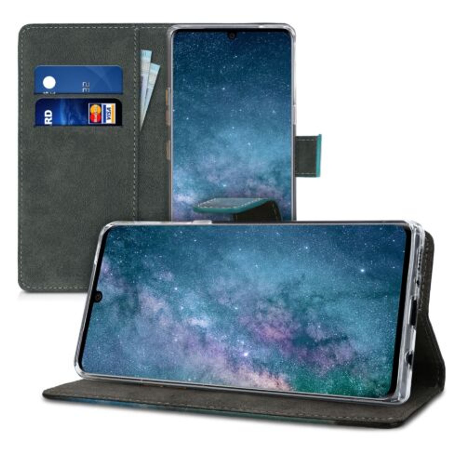 Husa pentru LG Velvet, Piele ecologica, Multicolor, 52952.02 fotografia produsului View 5 L