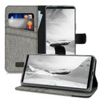 Husa pentru Sony Xperia 1 III, Textil, Gri, 55130.22 fotografia produsului View 5 S