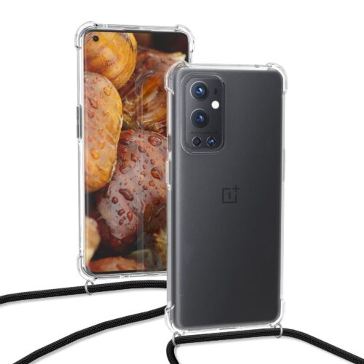 Husa pentru OnePlus 9 Pro, Silicon, Transparent, 54437.03 fotografia produsului View 3 L