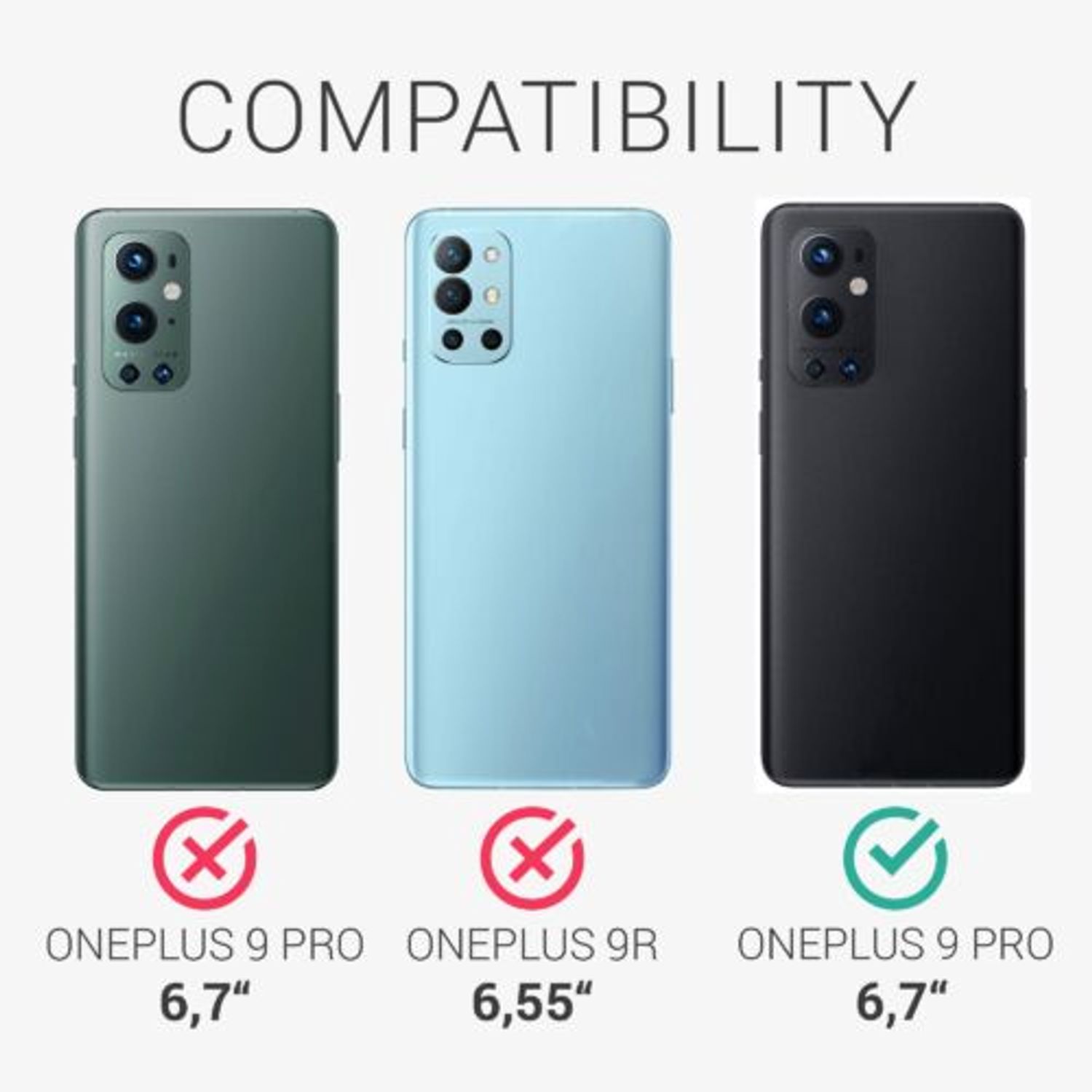 Husa pentru OnePlus 9 Pro, Silicon, Transparent, 54437.03 fotografia produsului View 5 L