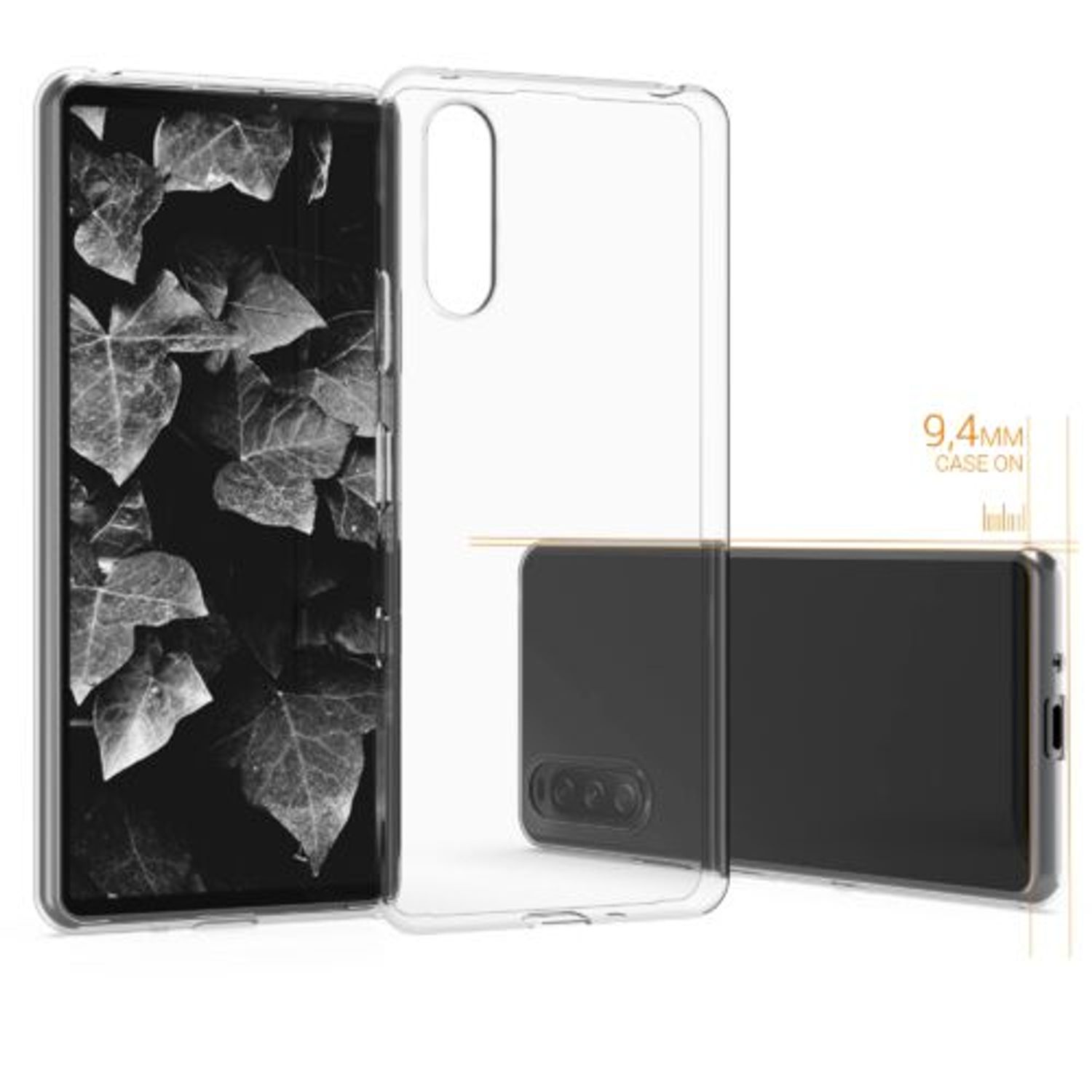 Husa pentru Sony Xperia 10 III, Silicon, Transparent, 54752.03 fotografia produsului View 4 L
