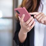 Husa pentru Sony Xperia 10 III, Silicon, Roz, 54754.167 fotografia produsului View 5 S