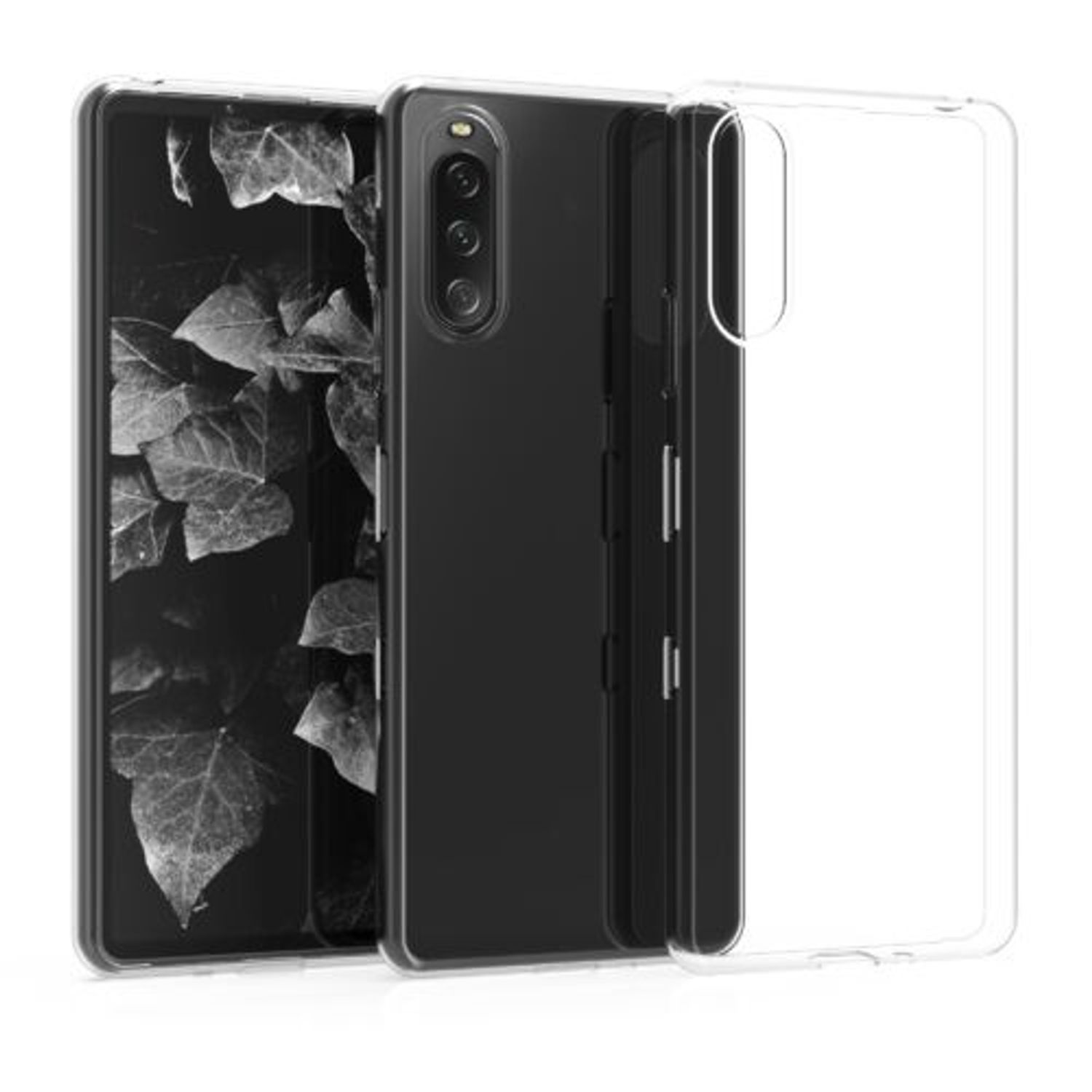 Husa pentru Sony Xperia 10 III, Silicon, Transparent, 54752.03 fotografia produsului View 2 L