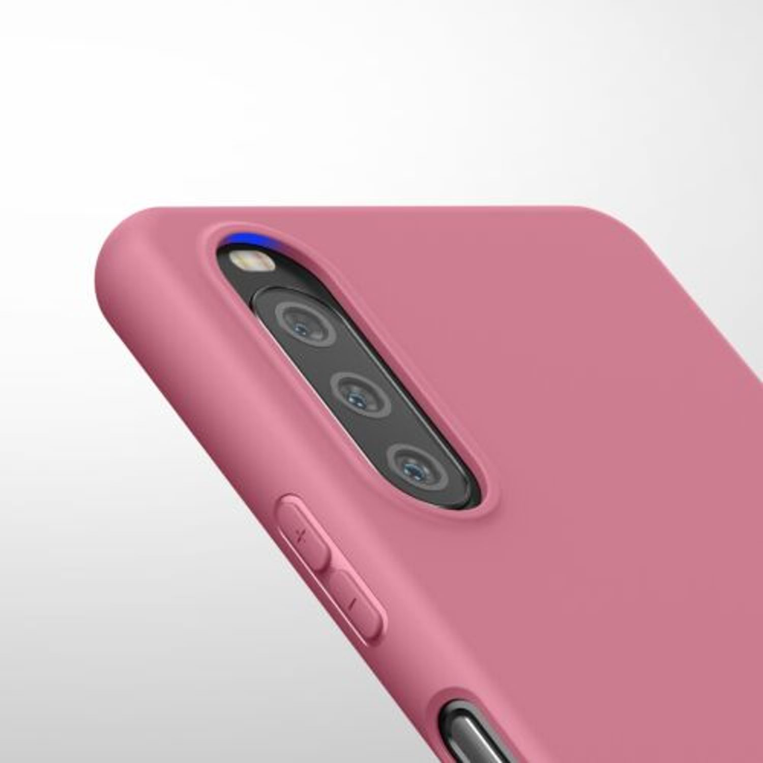 Husa pentru Sony Xperia 10 III, Silicon, Roz, 54754.167 fotografia produsului View 9 L