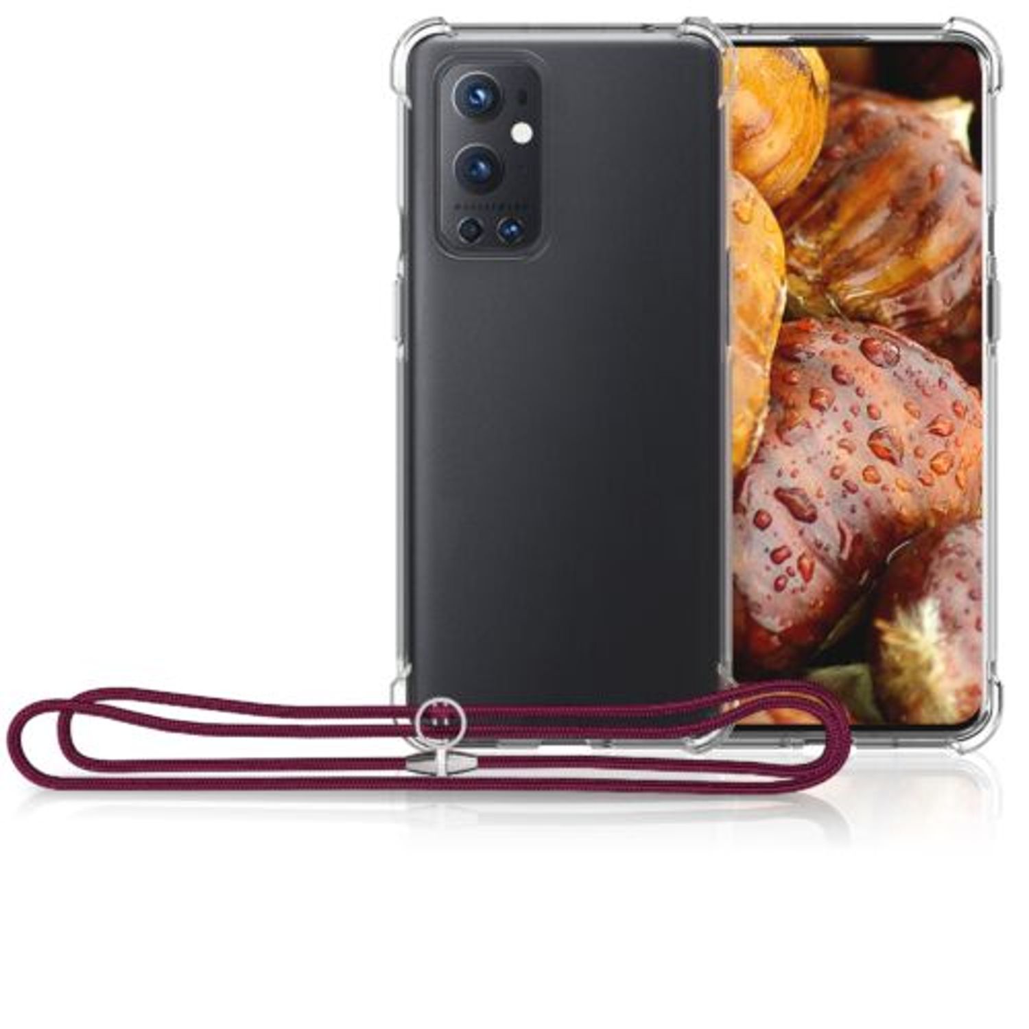 Husa pentru OnePlus 9 Pro, Silicon, Transparent, 54437.20 fotografia produsului View 7 L