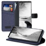 Husa pentru Sony Xperia 5 III, Textil, Albastru, 55132.17 fotografia produsului View 5 S