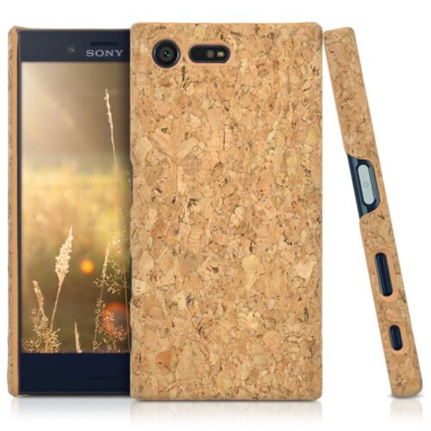 Husa pentru Sony Xperia X Compact, Pluta, Maro, 39646.24 fotografia produsului View 2 L