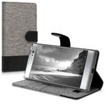 Husa pentru Sony Xperia XA2, Textil, Gri, 44295.22 fotografia produsului View 2 S