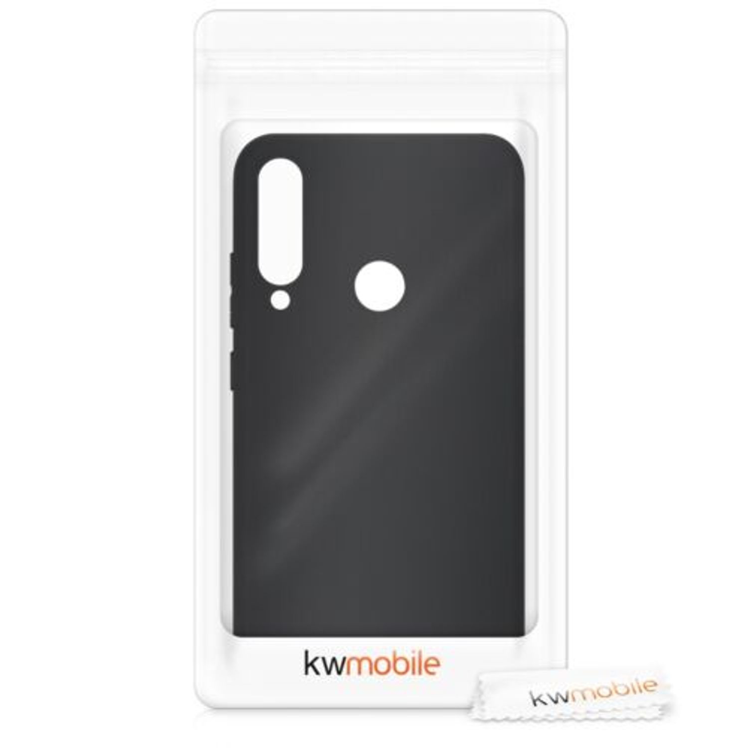 Husa pentru Huawei Y6p, Silicon, Negru, 52528.47 fotografia produsului View 7 L