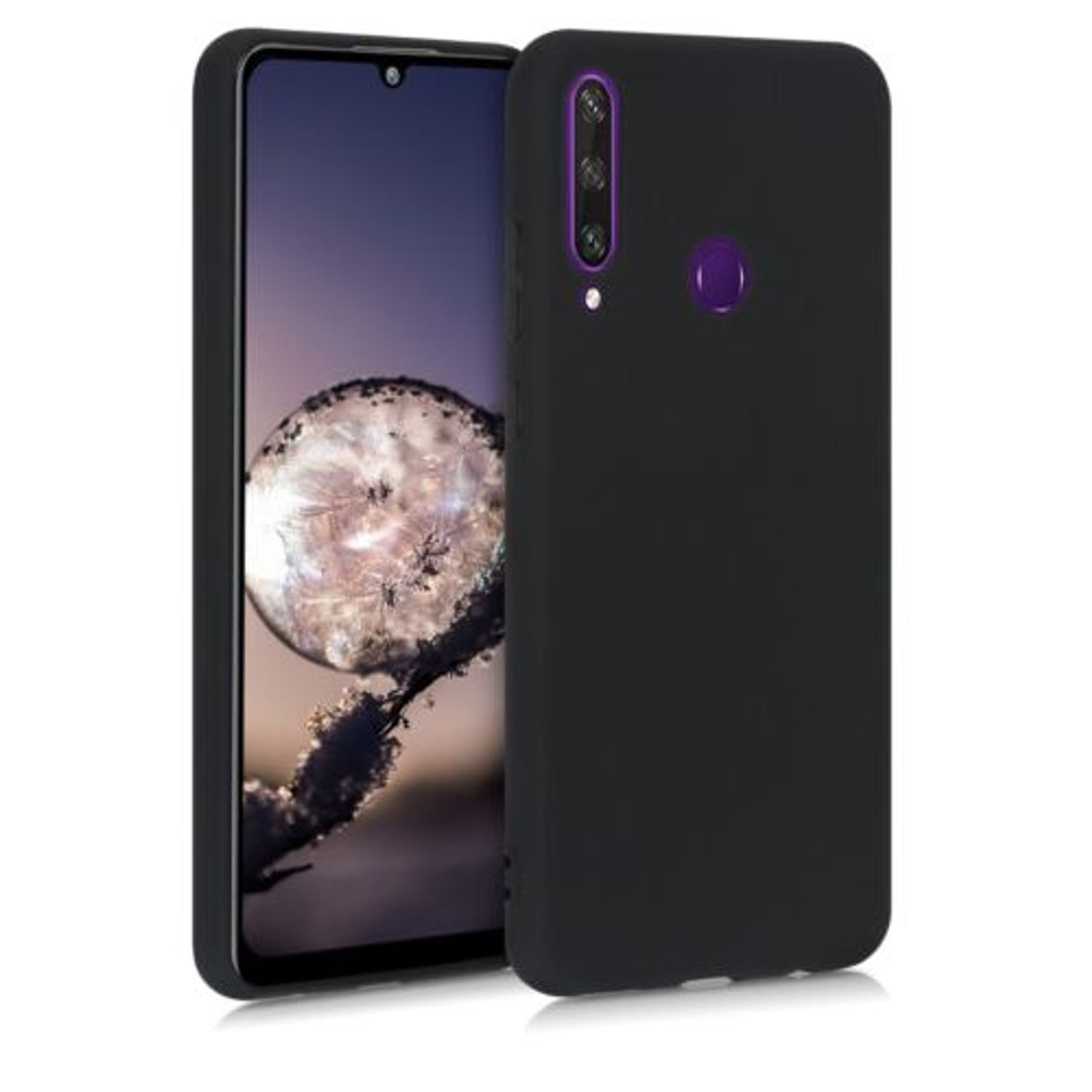 Husa pentru Huawei Y6p, Silicon, Negru, 52528.47 fotografia produsului