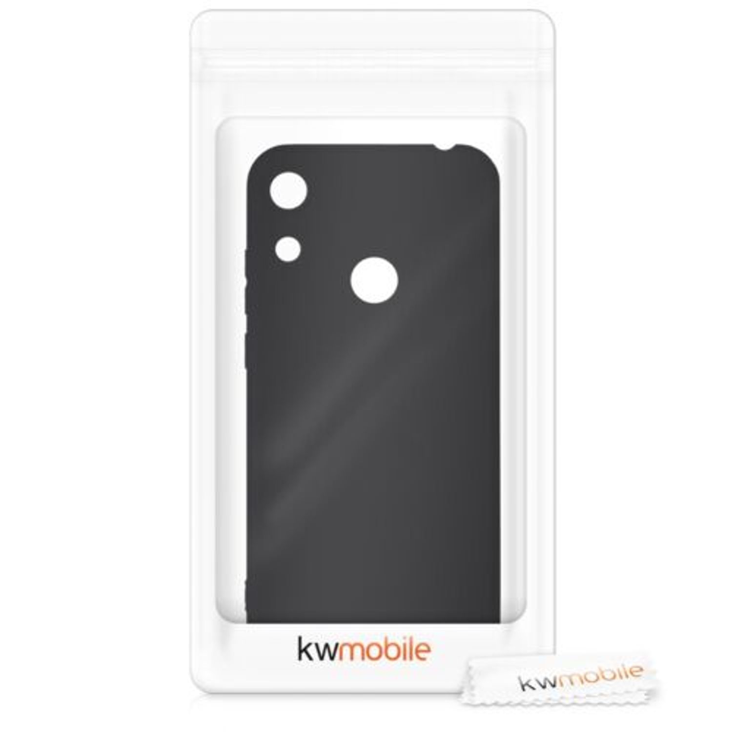Husa pentru Huawei Y6s (2019), Silicon, Negru, 52531.47 fotografia produsului View 7 L