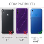 Husa pentru Huawei Y6s (2019), Silicon, Negru, 52531.47 fotografia produsului View 6 S