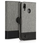 Husa pentru Blackview A60 Pro, Textil, Gri, 49854.02 fotografia produsului View 4 S