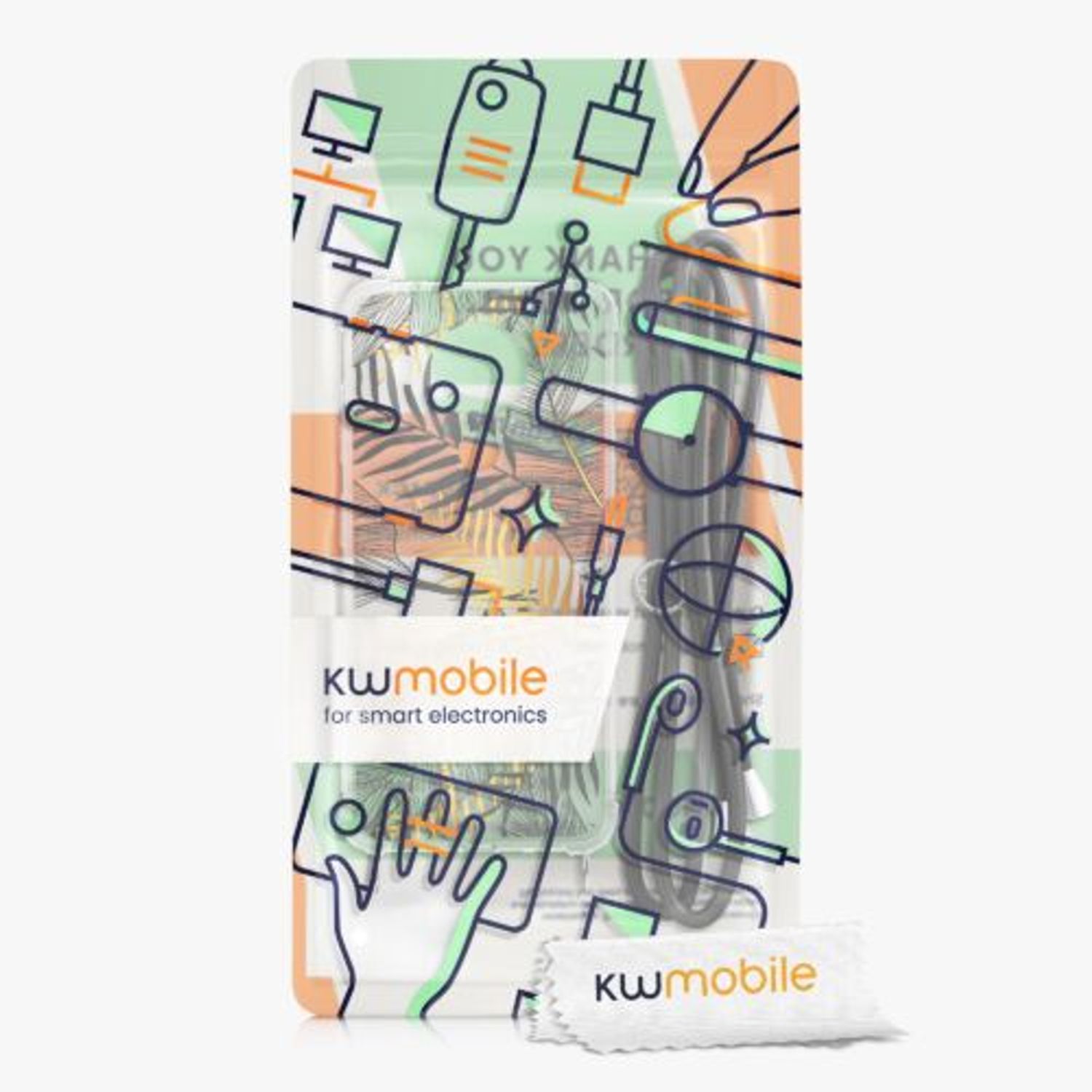 Husa pentru Nokia 3.4, Silicon, Multicolor, 56538.01, Kwmobile fotografia produsului View 7 L