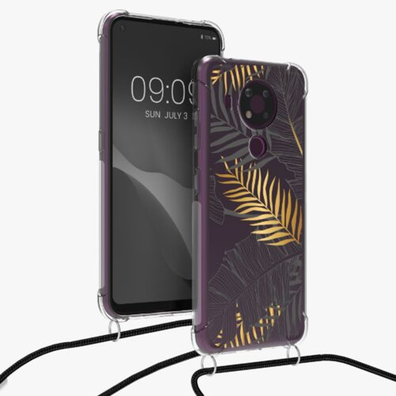 Husa pentru Nokia 3.4, Silicon, Multicolor, 56538.01, Kwmobile fotografia produsului View 3 L