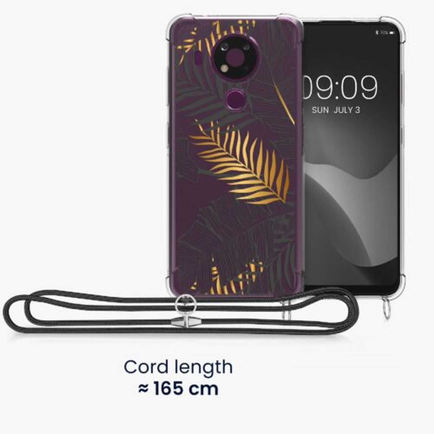 Husa pentru Nokia 3.4, Silicon, Multicolor, 56538.01, Kwmobile fotografia produsului View 6 L