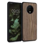 Husa pentru OnePlus 7T, Lemn, Maro, 50804.18, Kwmobile fotografia produsului