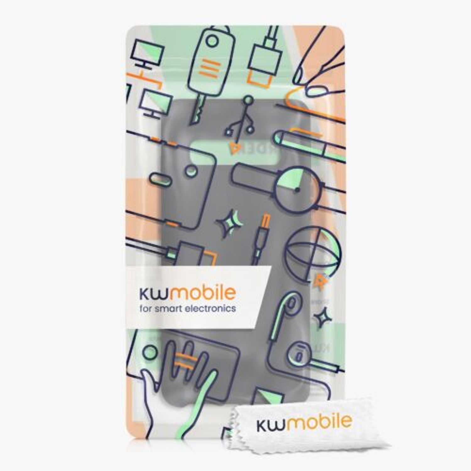 Husa pentru Samsung Galaxy S10, Silicon, Negru, 47732.47, Kwmobile fotografia produsului View 4 L