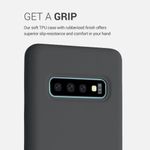 Husa pentru Samsung Galaxy S10, Silicon, Negru, 47732.47, Kwmobile fotografia produsului View 2 S
