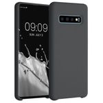 Husa pentru Samsung Galaxy S10, Silicon, Negru, 47732.47, Kwmobile fotografia produsului