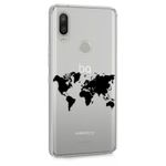Husa pentru BQ Aquaris X2, Silicon, Negru, 45193.03 fotografia produsului View 8 S
