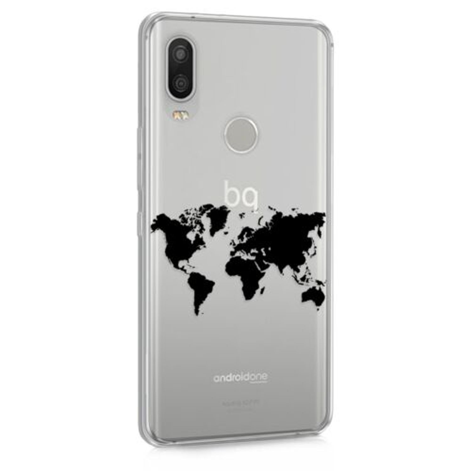 Husa pentru BQ Aquaris X2, Silicon, Negru, 45193.03 fotografia produsului View 8 L