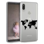 Husa pentru BQ Aquaris X2, Silicon, Negru, 45193.03 fotografia produsului