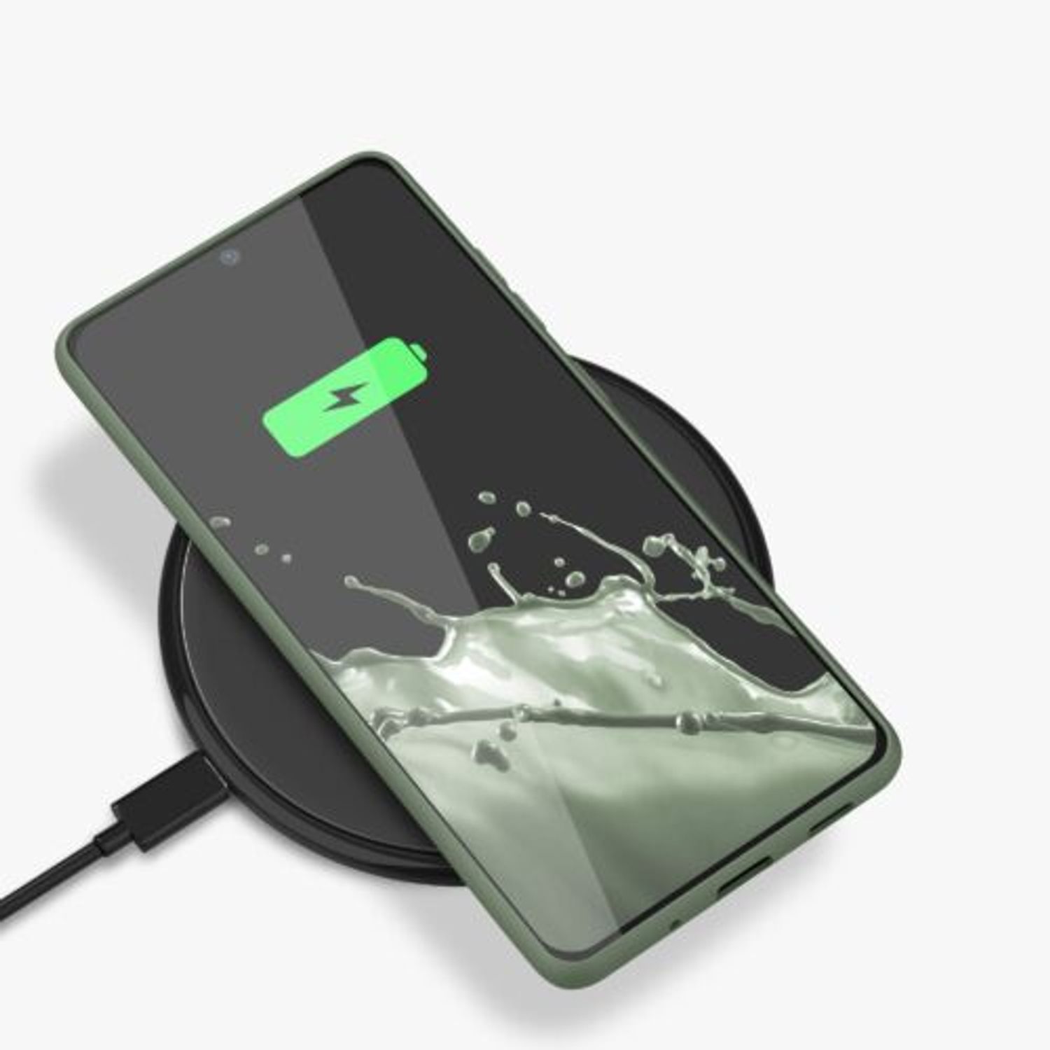 Husa pentru Samsung Galaxy S20 FE, Silicon, Verde, 53604.172, Kwmobile fotografia produsului View 9 L