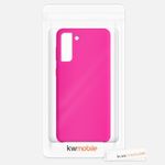 Husa pentru Samsung Galaxy S21 Plus, Silicon, Roz, 54066.77, Kwmobile fotografia produsului View 7 S