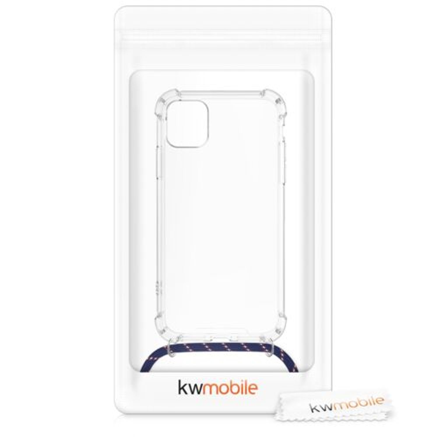 Husa pentru Apple iPhone 11, Silicon, Transparent, 49740.11, Kwmobile fotografia produsului View 7 L