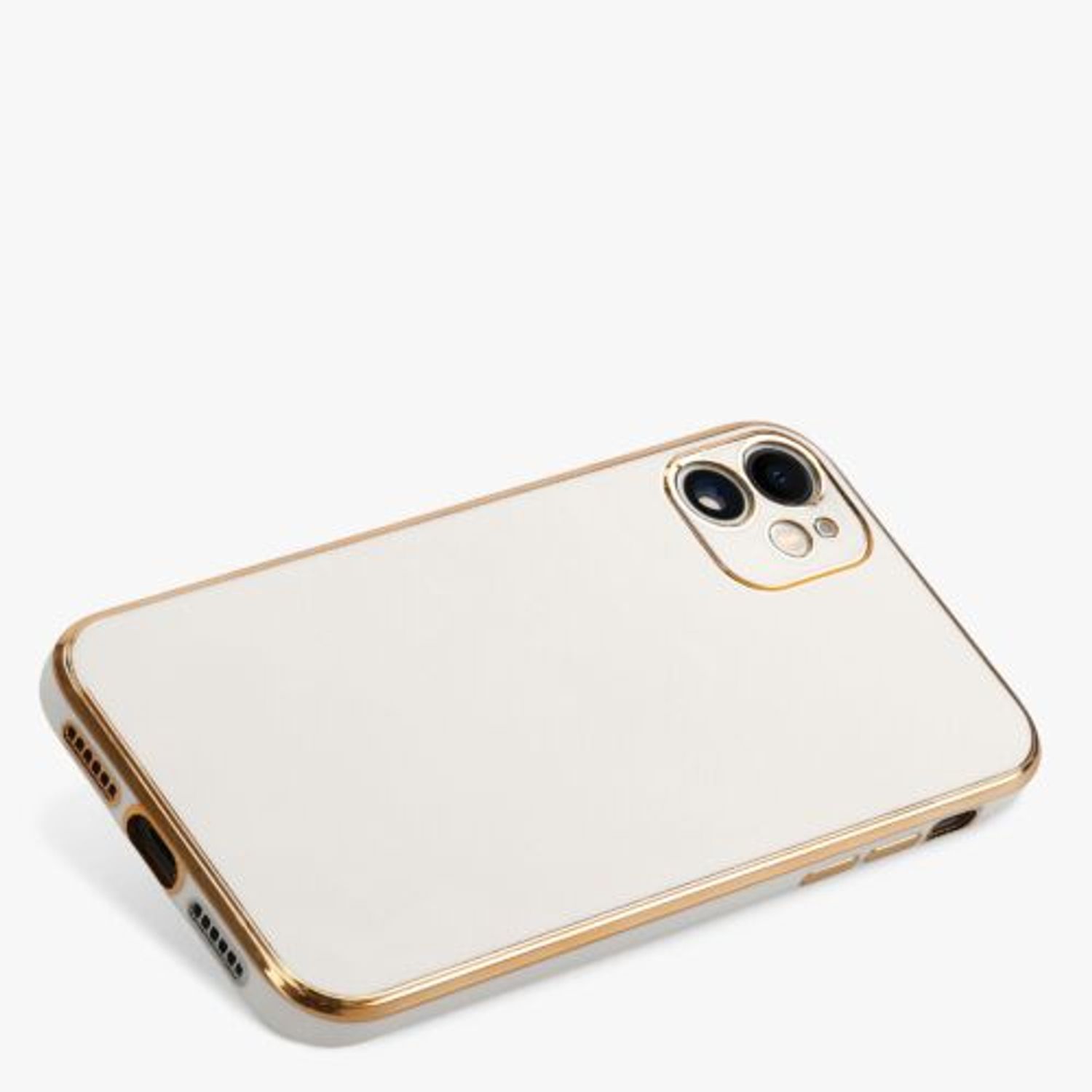 Husa pentru Apple iPhone 11, Silicon, Gold, 56295.02, Kwmobile fotografia produsului View 4 L