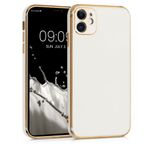 Husa pentru Apple iPhone 11, Silicon, Gold, 56295.02, Kwmobile fotografia produsului