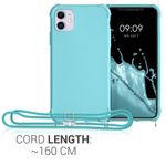 Husa pentru Apple iPhone 11, Silicon, Verde, 53838.23, Kwmobile fotografia produsului View 3 S