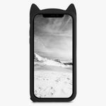 Husa pentru Apple iPhone 11, Silicon, Negru, 55620.01, Kwmobile fotografia produsului View 3 S
