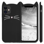 Husa pentru Apple iPhone 11, Silicon, Negru, 55620.01, Kwmobile fotografia produsului View 4 S