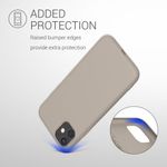 Husa pentru Apple iPhone 11, Silicon, Gri, 49787.16, Kwmobile fotografia produsului View 7 S