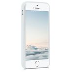Husa pentru Apple iPhone 5/iPhone 5s/iPhone SE, Silicon, Alb, 42766.02 fotografia produsului View 3 S
