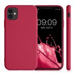 Husa pentru Apple iPhone 11, Silicon, Roz, 50791.229, Kwmobile fotografia produsului View 2 S