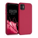 Husa pentru Apple iPhone 11, Silicon, Roz, 50791.229, Kwmobile fotografia produsului