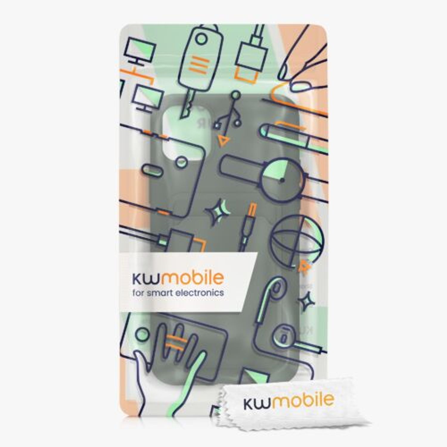 Husa pentru Apple iPhone 11, Silicon, Verde, 55114.80, Kwmobile fotografia produsului View 8 L
