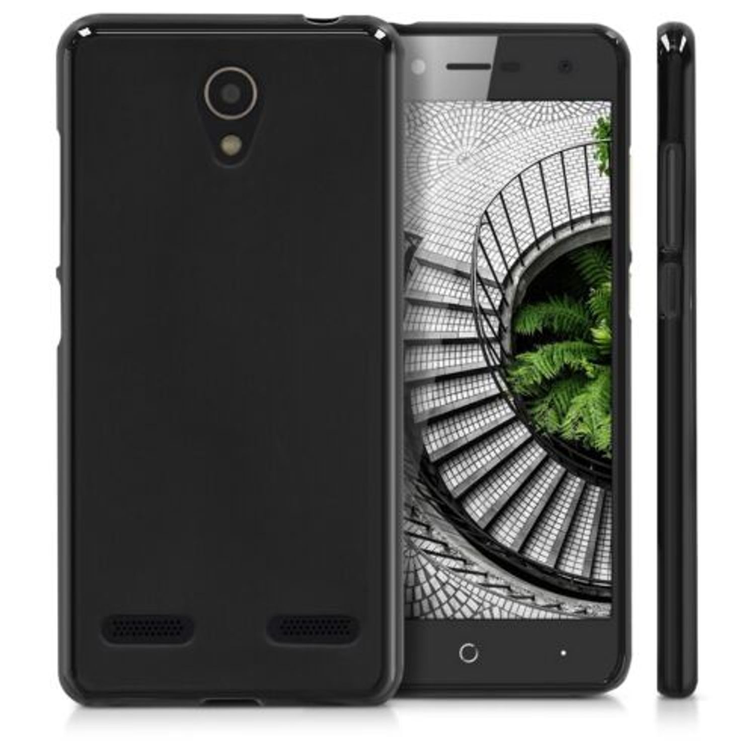 Husa pentru ZTE Blade L7, Silicon, Negru, 44273.47 fotografia produsului View 2 L