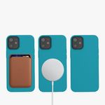Husa pentru Apple iPhone 12 Mini, Silicon, Albastru, 56555.57, Kwmobile fotografia produsului View 5 S