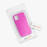 Husa pentru Apple iPhone 12 Pro Max, Silicon, Roz, 52644.135, Kwmobile fotografia produsului View 8 S