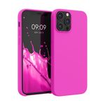 Husa pentru Apple iPhone 12 Pro Max, Silicon, Roz, 52644.135, Kwmobile fotografia produsului