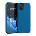 Husa pentru Apple iPhone 13, Silicon, Albastru, 55948.228, Kwmobile fotografia produsului