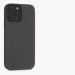 Husa pentru Apple iPhone 13 Pro Max, Textil, Gri, 56773.19, Kwmobile fotografia produsului View 8 S