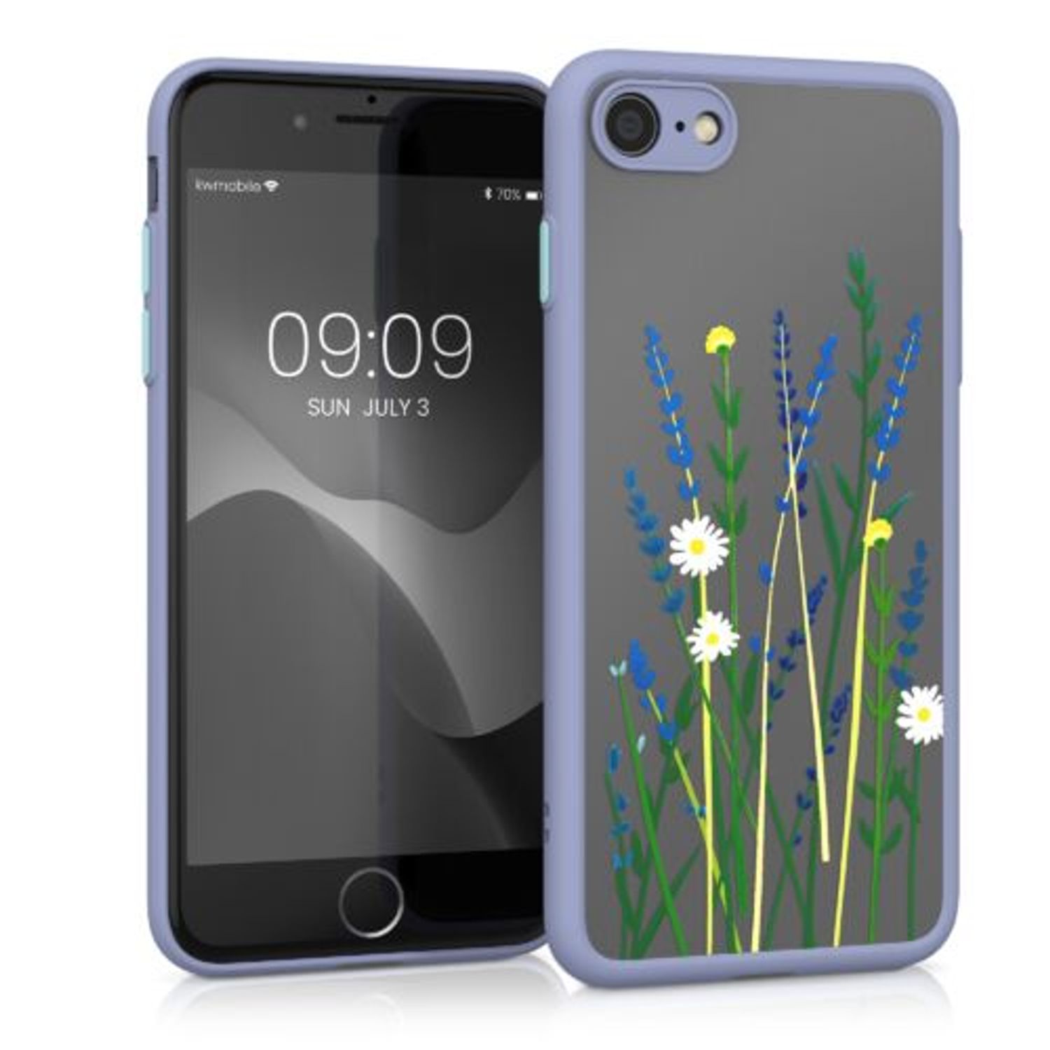 Husa pentru Apple iPhone 8/iPhone 7/iPhone SE 2, Silicon, Multicolor, 56493.02, Kwmobile fotografia produsului